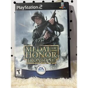 Medal of Honor: Frontline – PS2 – Complete w/ Case & Manual – Not Tested
